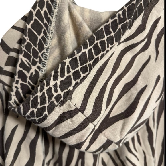 Studio Works Animal Print Zip-Up Jacket - Picture 5 of 5